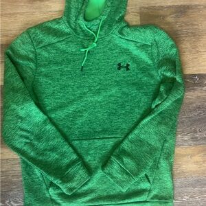 Under Armour Green Men's Hoodie Sweatshirt-M